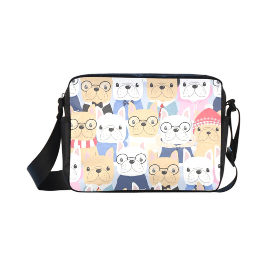 Dog Crowd - Classic Cross-body Nylon Bag