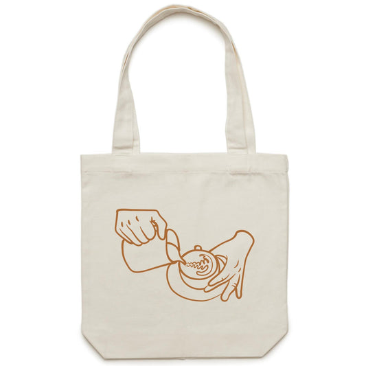 Barista - Canvas Tote Bag