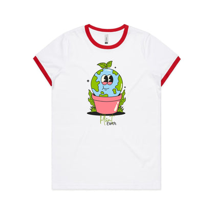 Plant Earth - Women's Ringer Tee