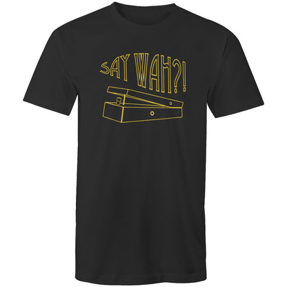 Say Wah, Guitar Pedal - Mens T-Shirt