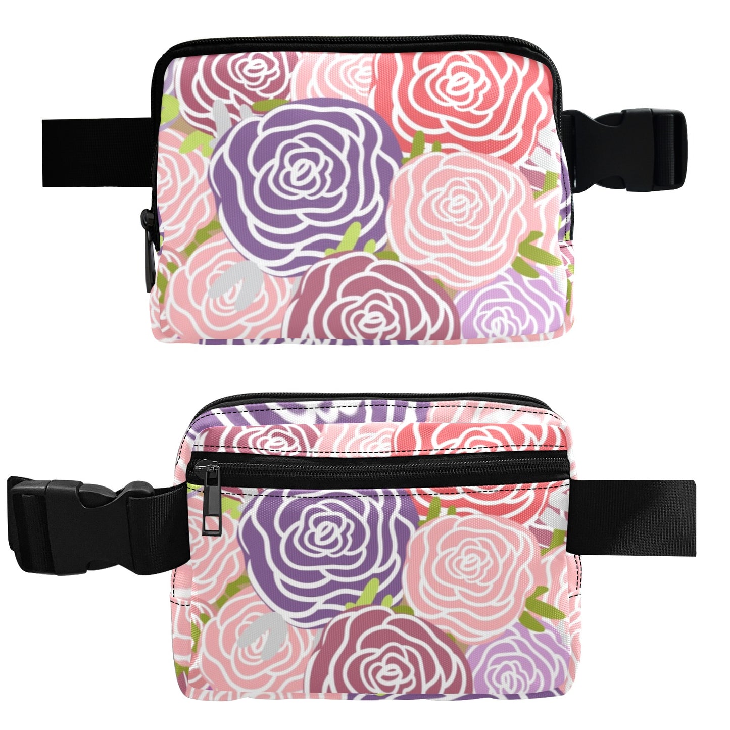 Abstract Roses - Belt Bag Belt Bag Plants Printed Offshore