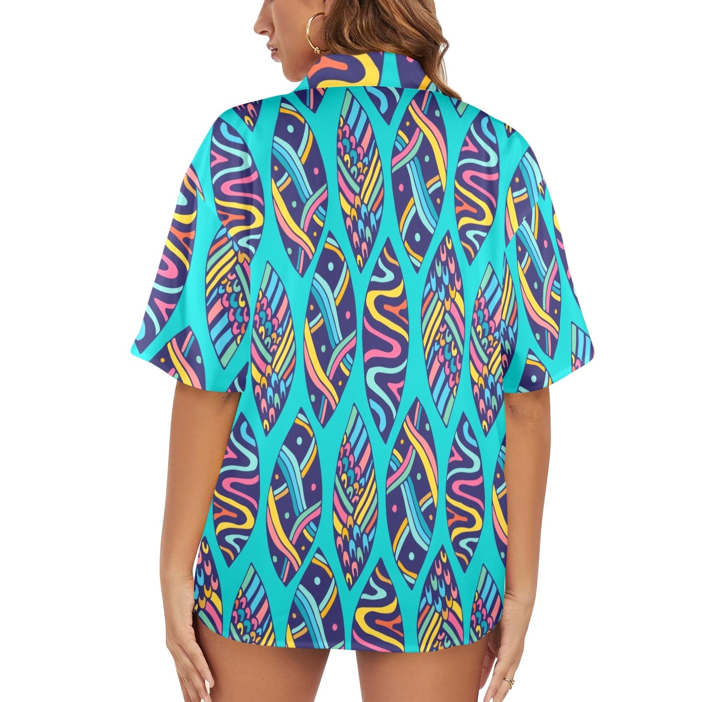 Surfboards - Womens Hawaiian Shirt