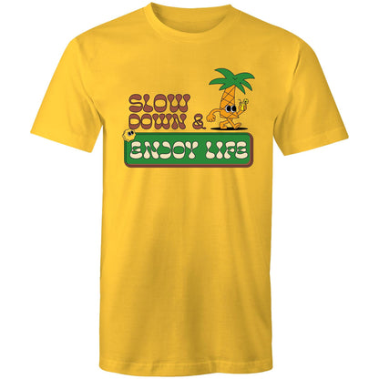 Slow Down And Enjoy Life - Mens T-Shirt