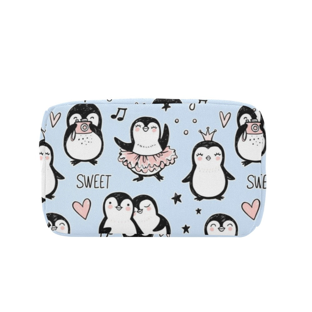 Penguin Love - Zipper Lunch Bag