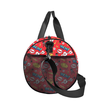 Comic Book Red - Duffle Bag