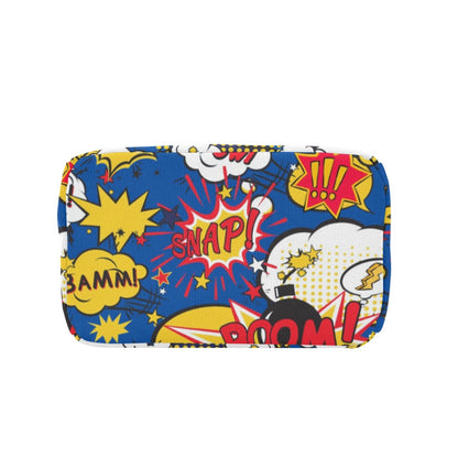 Blue Comic Book - Lunch Bag Lunch Bag comic Printed Offshore