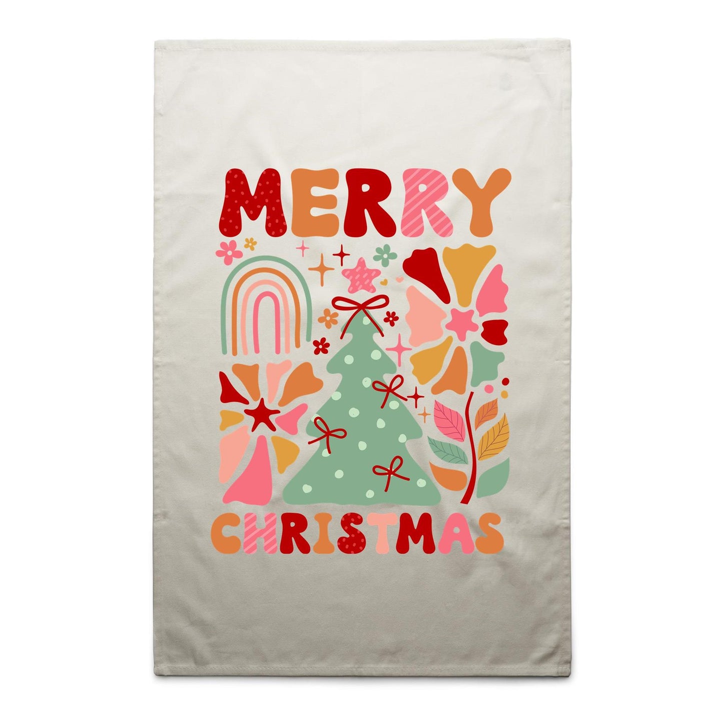 Merry Christmas - AS Colour Tea Towel