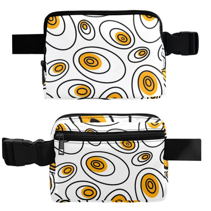 Abstract Eggs - Belt Bag Belt Bag Food Printed Offshore