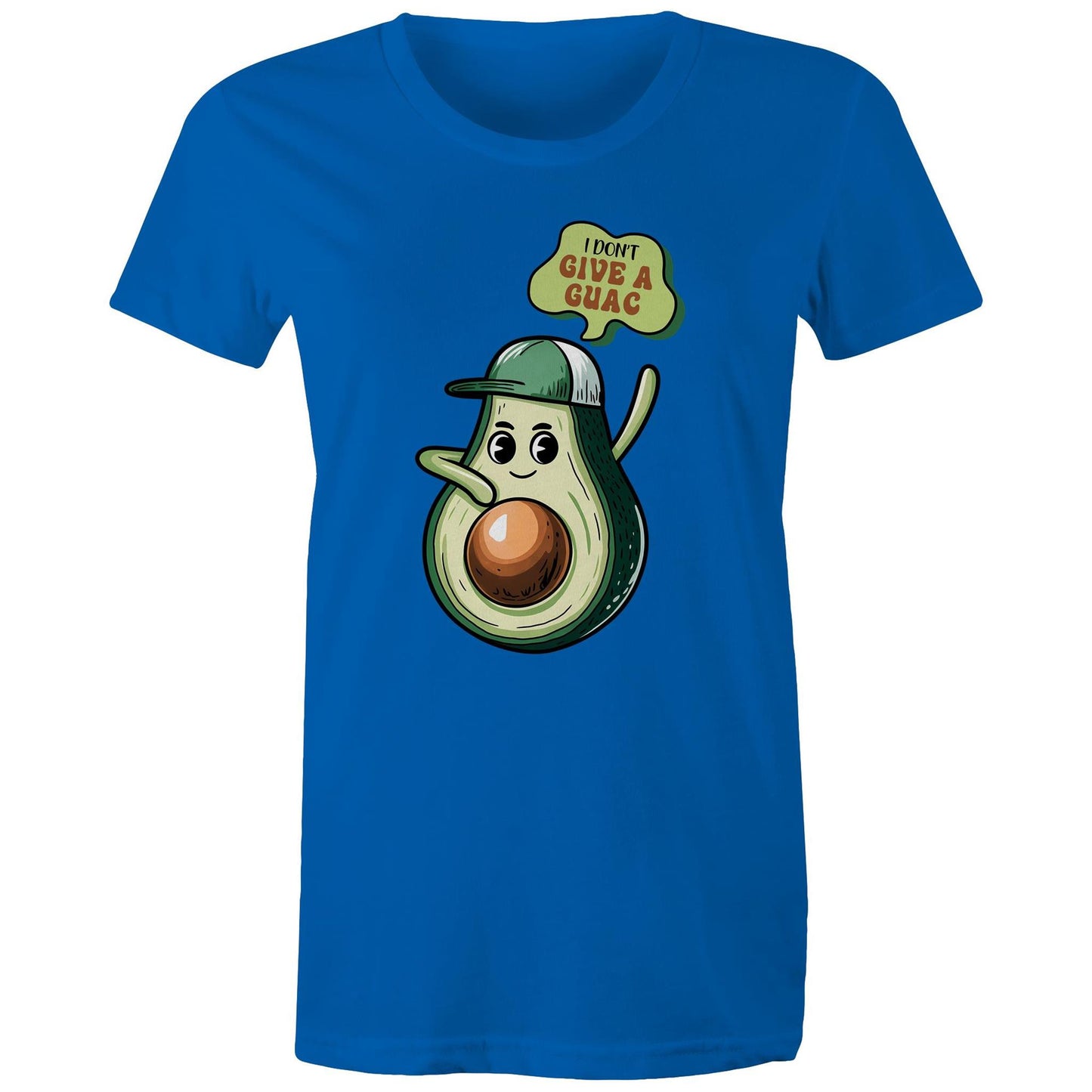 Avocado, I Don't Give A Guac - Womens T-shirt