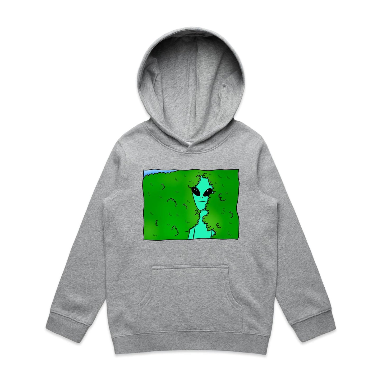 Alien Backing Into Hedge Meme - Youth Supply Hood