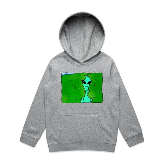 Alien Backing Into Hedge Meme - Youth Supply Hood