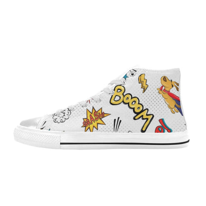 Superdog - Men's High Top Canvas Shoes