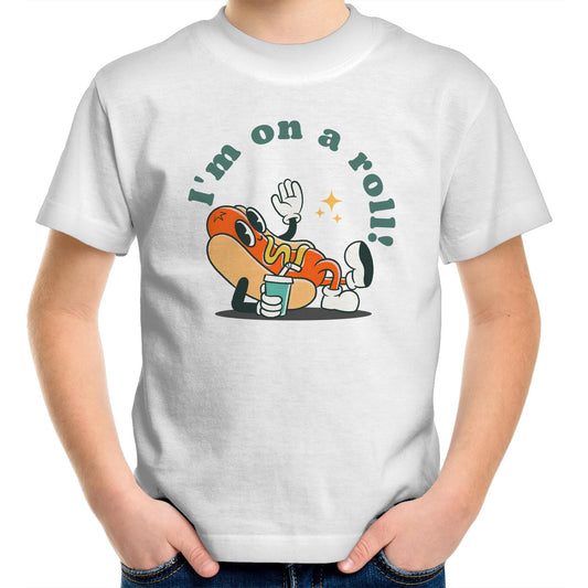 Hotdog, I'm On A Roll - Kids Youth T-Shirt