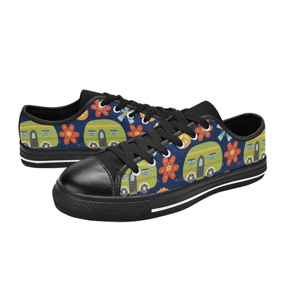 Hippy Caravan - Women's Classic Canvas Shoes