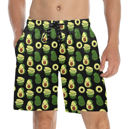 Cute Avocados - Men's Mid-Length Beach Shorts