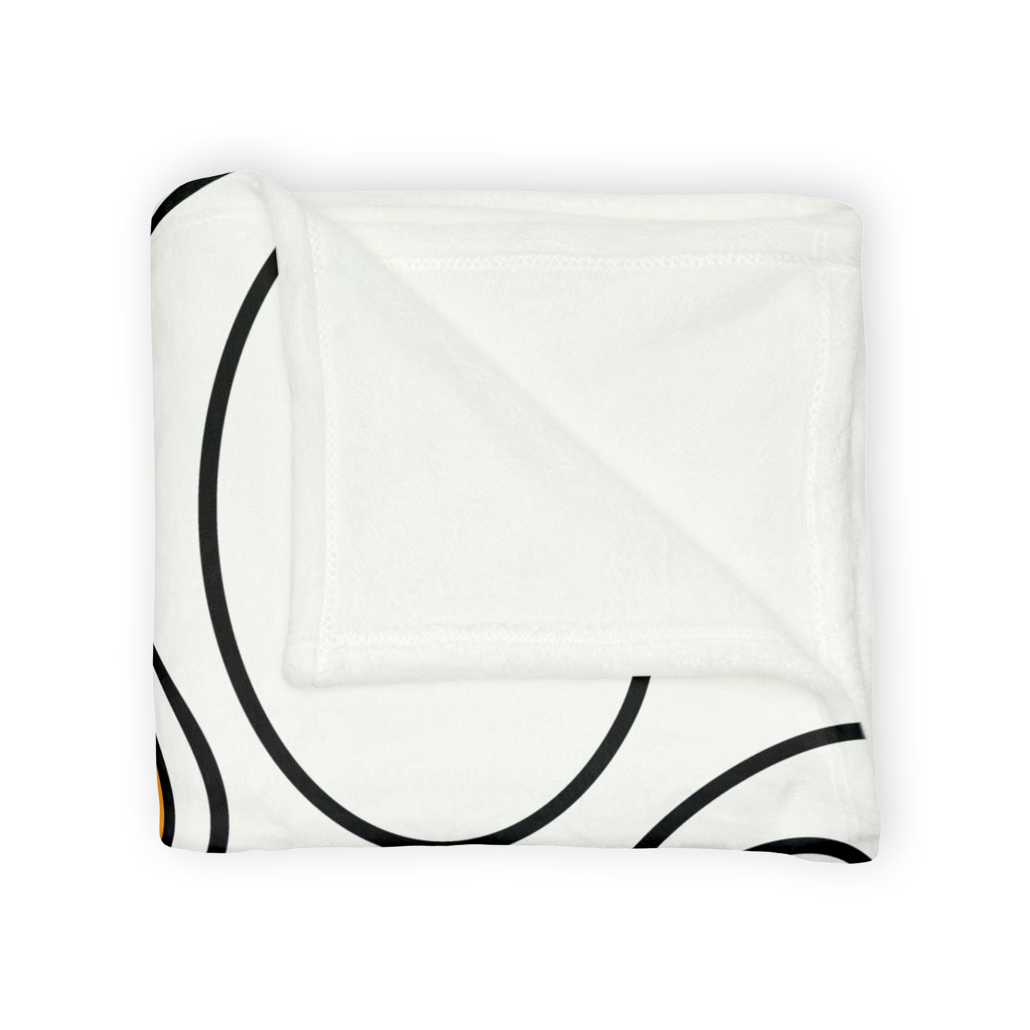Abstract Eggs - Soft Polyester Blanket Blanket Food