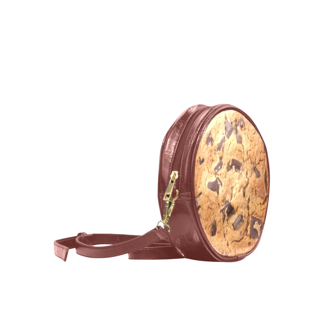 Chocolate Chip Cookie - Round Sling Bag