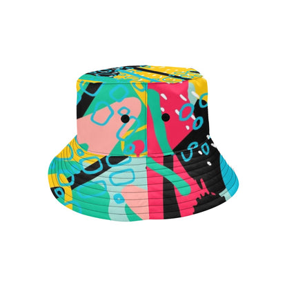 Bright And Colourful - Womens Bucket Hat Womens Bucket Hat Printed Offshore