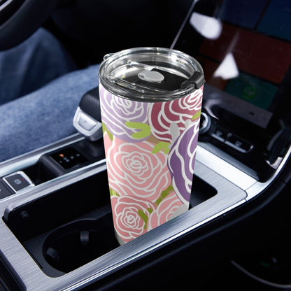 Abstract Roses - 20oz Travel Mug / Tumbler