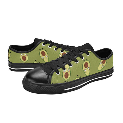 Avocado Characters - Women's Classic Canvas Shoes