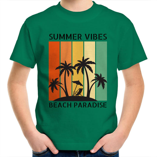 Summer Vibes - Kids Youth T-Shirt