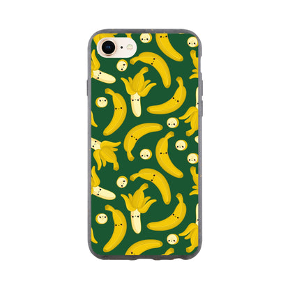 Happy Bananas - Phone Cases Bio case Apple - iPhone SE Print Material Globally Fulfilled