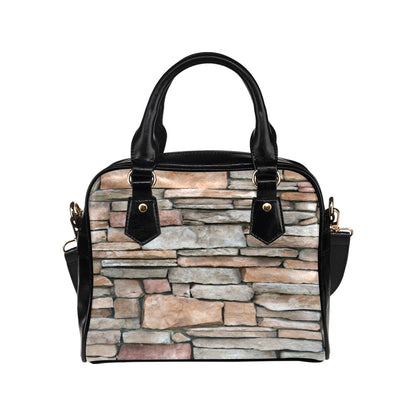 Stone Wall - Shoulder Handbag