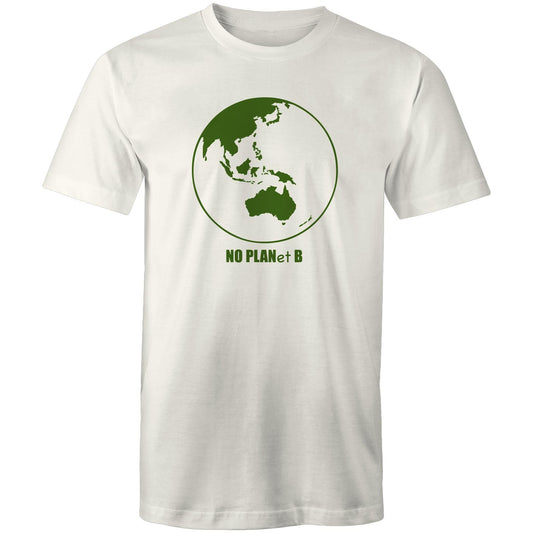 No Planet B, Earth - Mens T-Shirt Natural Mens T-shirt Environment Printed In Australia