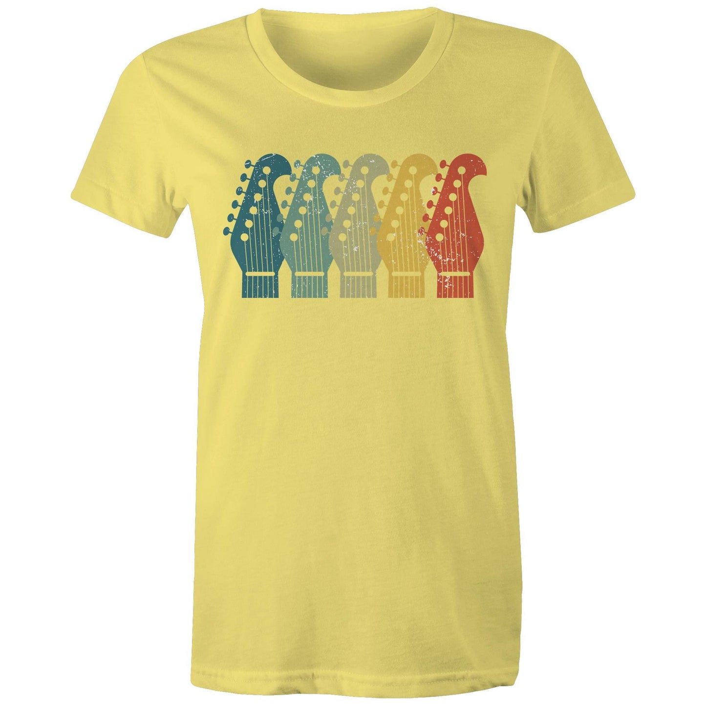 Guitar Headstocks - Womens T-shirt