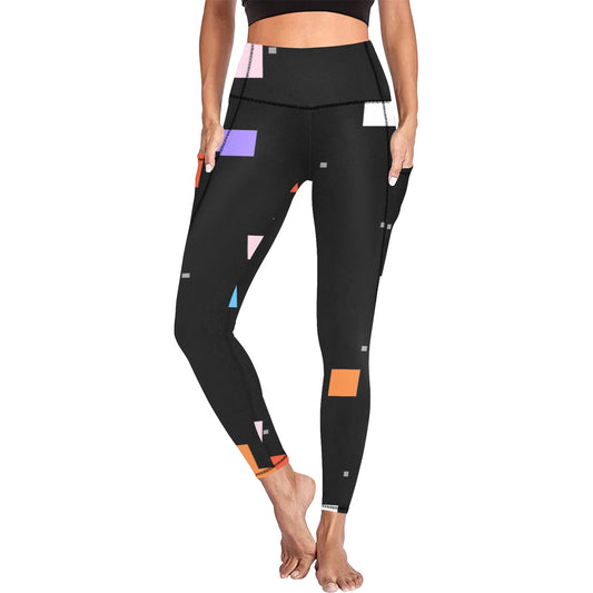 Tetris - Women's Leggings with Pockets