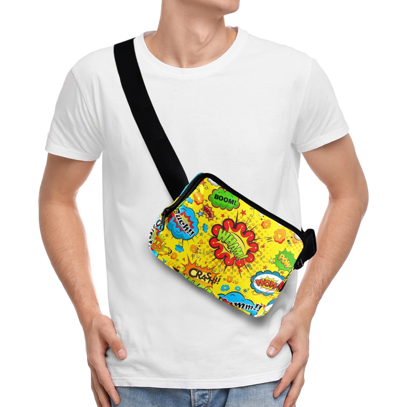 Comic Book Yellow - Belt Bag Belt Bag comic