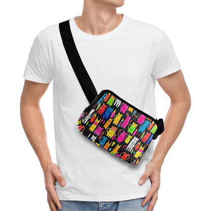 Colourful Cats - Belt Bag