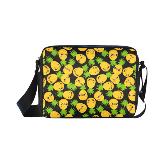 Cool Pineapples - Classic Cross-body Nylon Bags