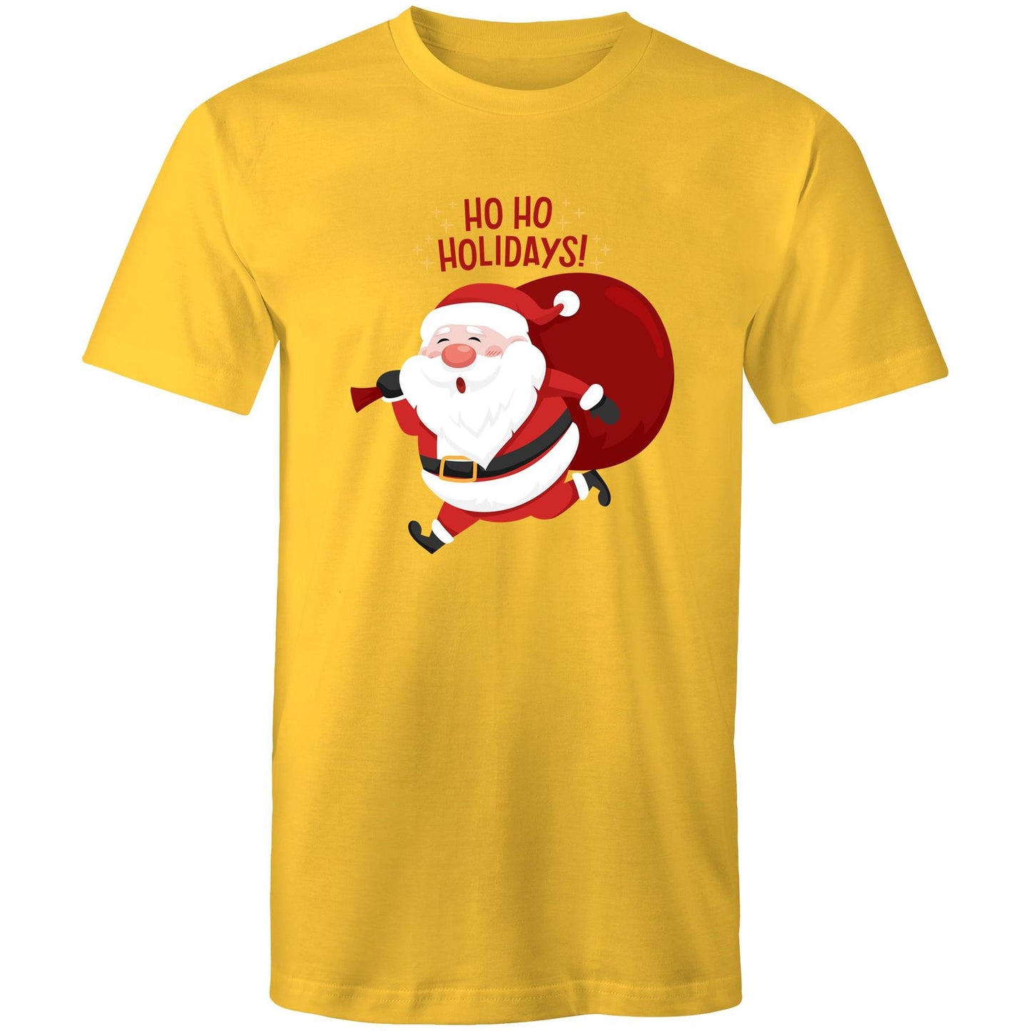 Ho Ho Holidays, Santa, Christmas - Mens T-Shirt