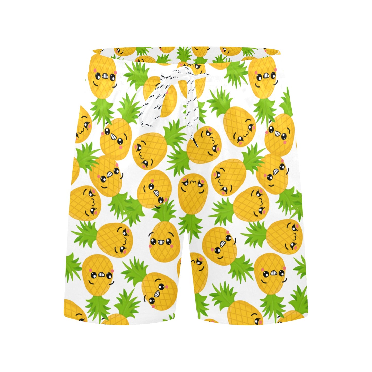 Cool Pineapples - Men's Mid-Length Beach Shorts