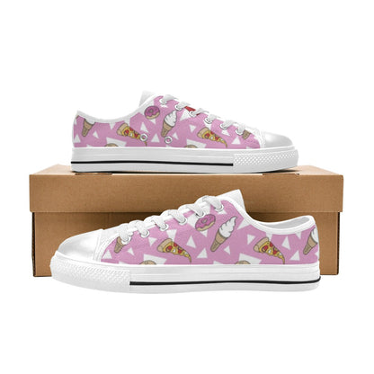 Fast Food - Women's Classic Canvas Shoes