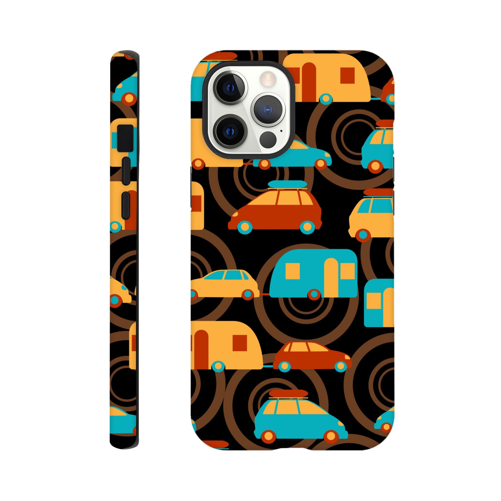 Cars And Caravans - Phone Tough Case iPhone 12 Pro Max Phone Case Globally Fulfilled