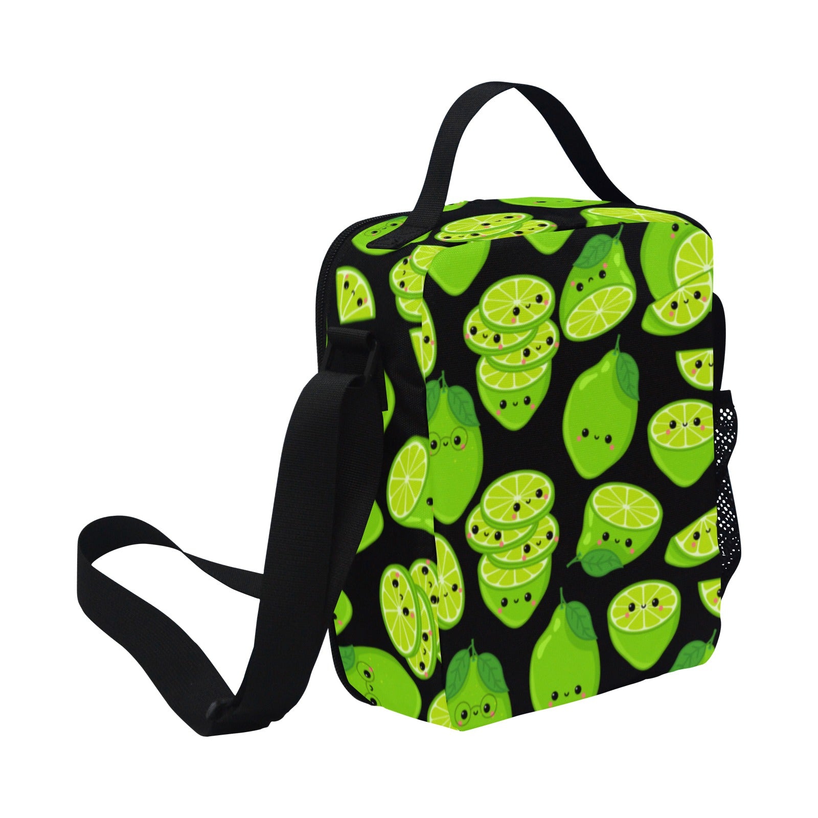 Cute Limes - Crossbody Lunch Bag for Kids Kids Crossbody Lunch Bag Printed Offshore