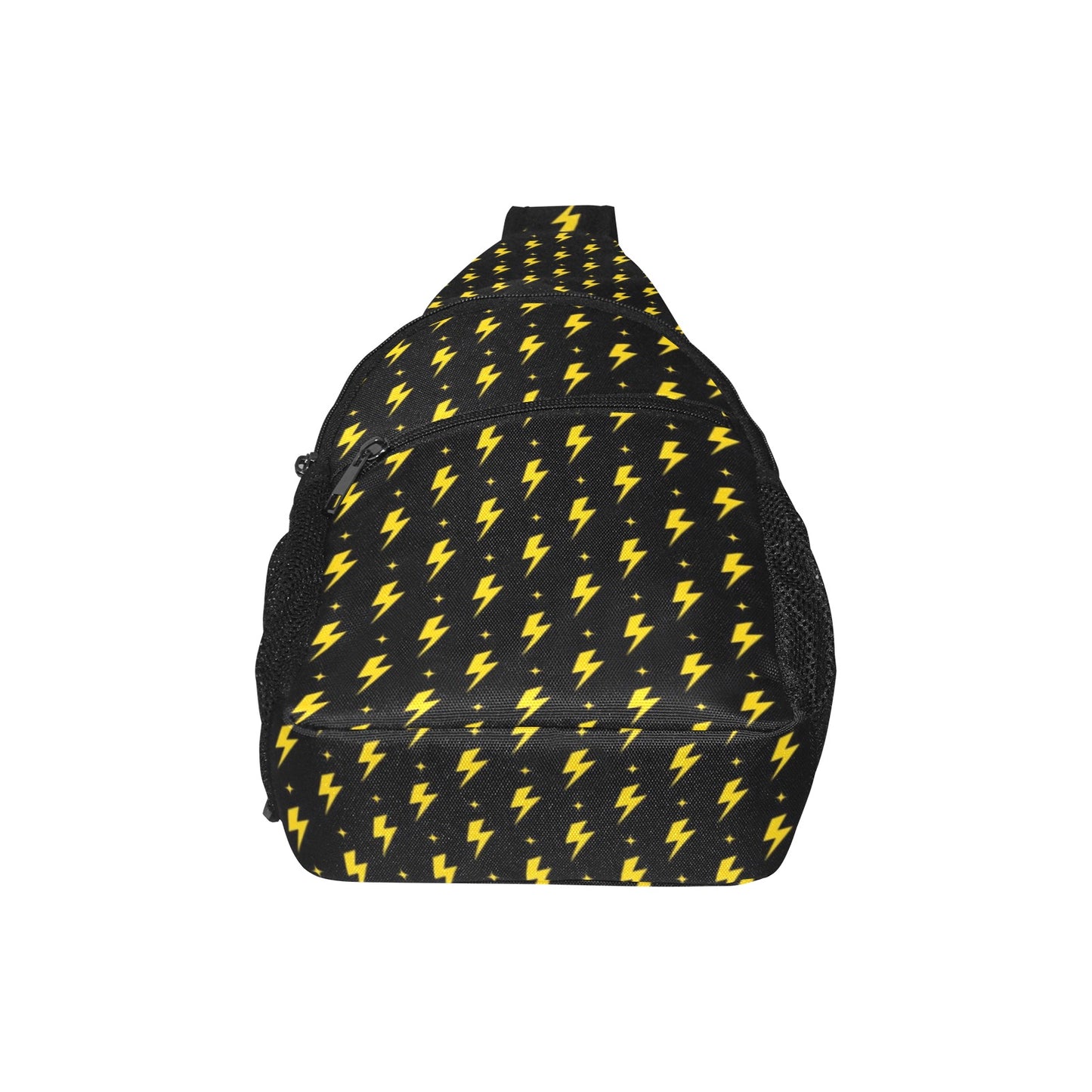 Yellow Lightning - Chest Bag With Full Print