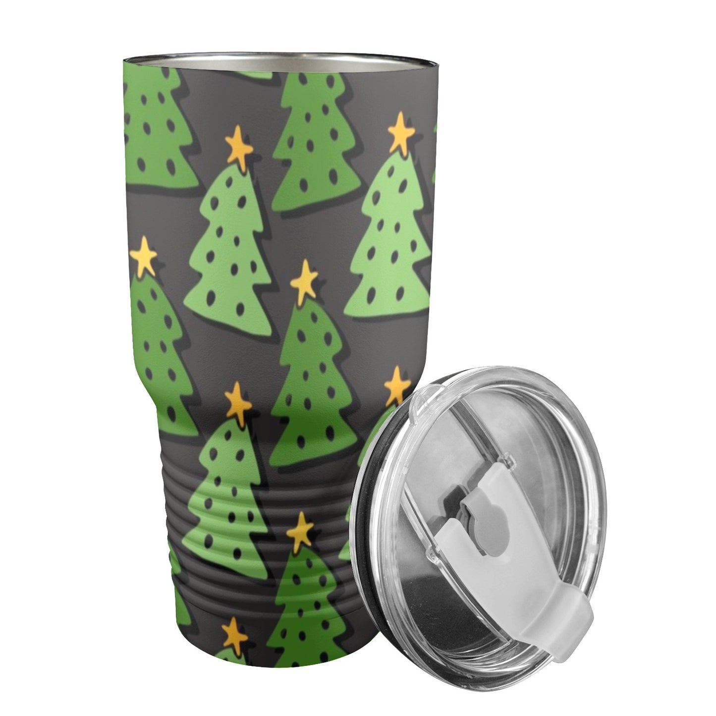 Christmas Trees - 30oz Insulated Stainless Steel Mobile Tumbler