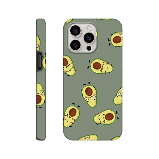Avocado Characters - Phone Tough Case iPhone 15 Pro Max Phone Case food
