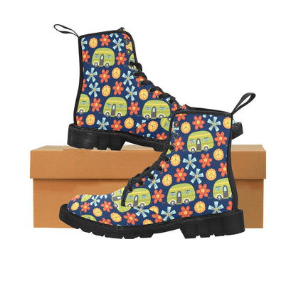 Hippy Caravan - Martin Boots for Women (Black)