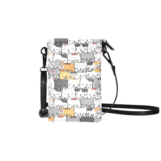 Cat Hello - Small Phone Purse /Bag