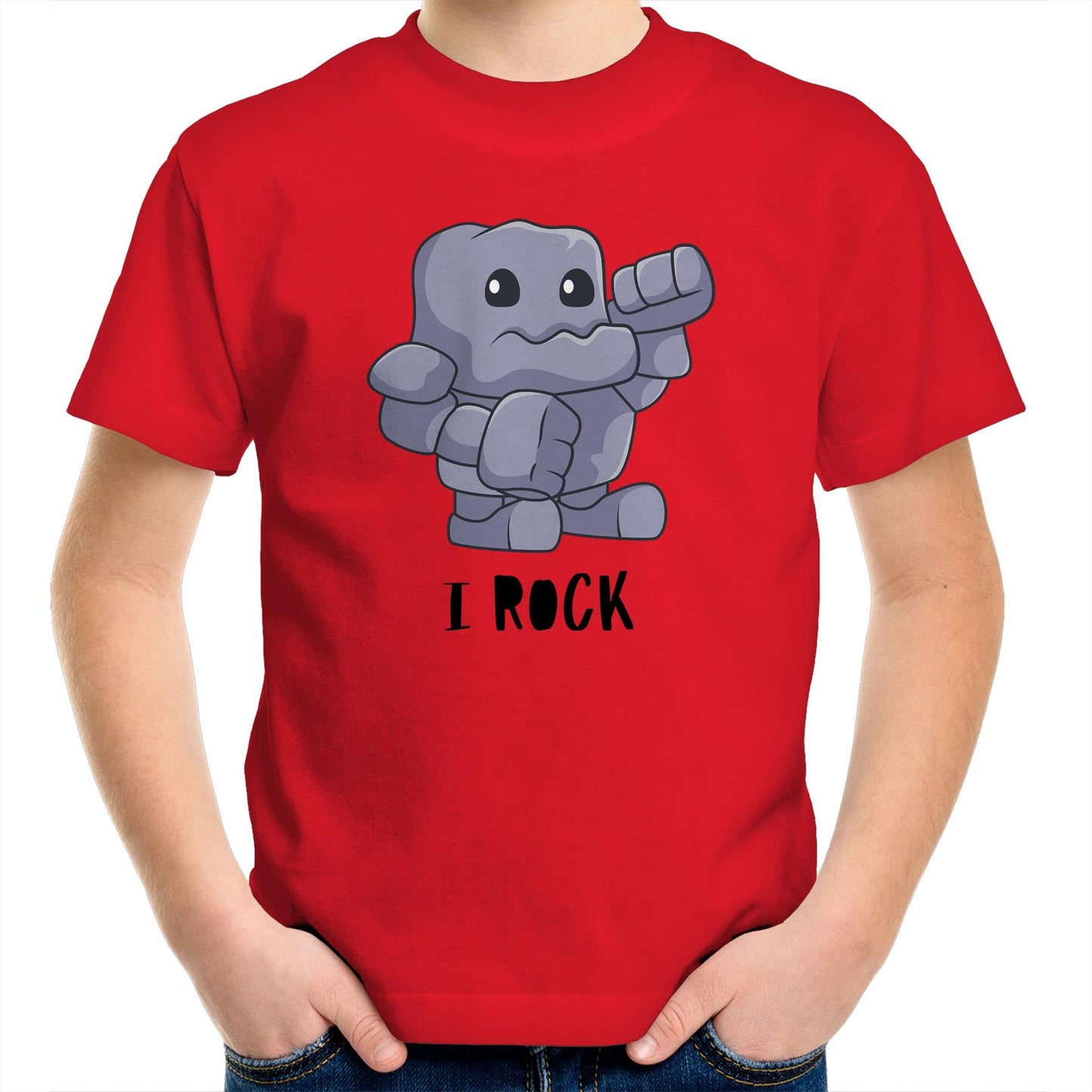 I Rock - Kids Youth T-Shirt