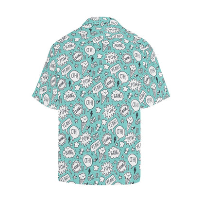 Comic Book Speech Bubbles - Hawaiian Shirt