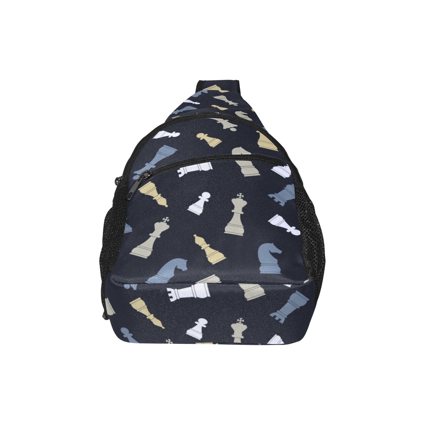 Chess Pattern - Chest Bag With Full Print