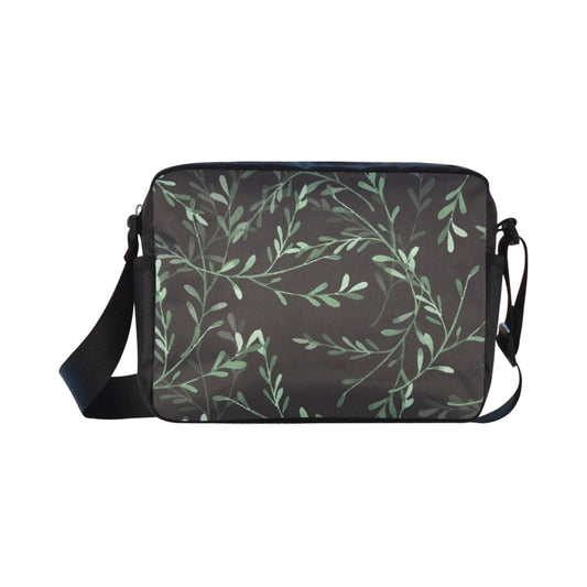 Delicate Leaves - Classic Cross-body Nylon Bags