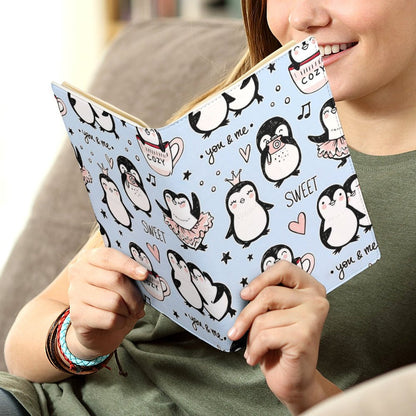 Penguin Love - (A5) Notebook Cover