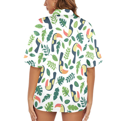 Toucans - Womens Hawaiian Shirt