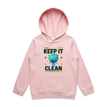 Earth, Just Keep It Clean - Youth Supply Hood